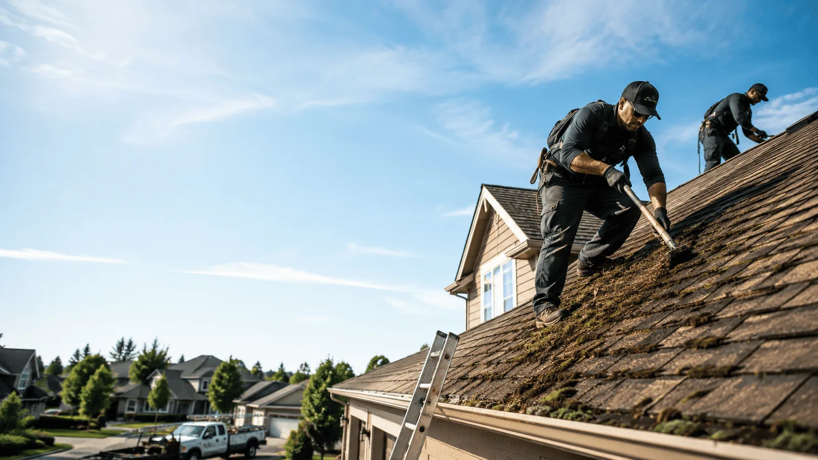 Roof Moss Removal in Cheney, KS near me